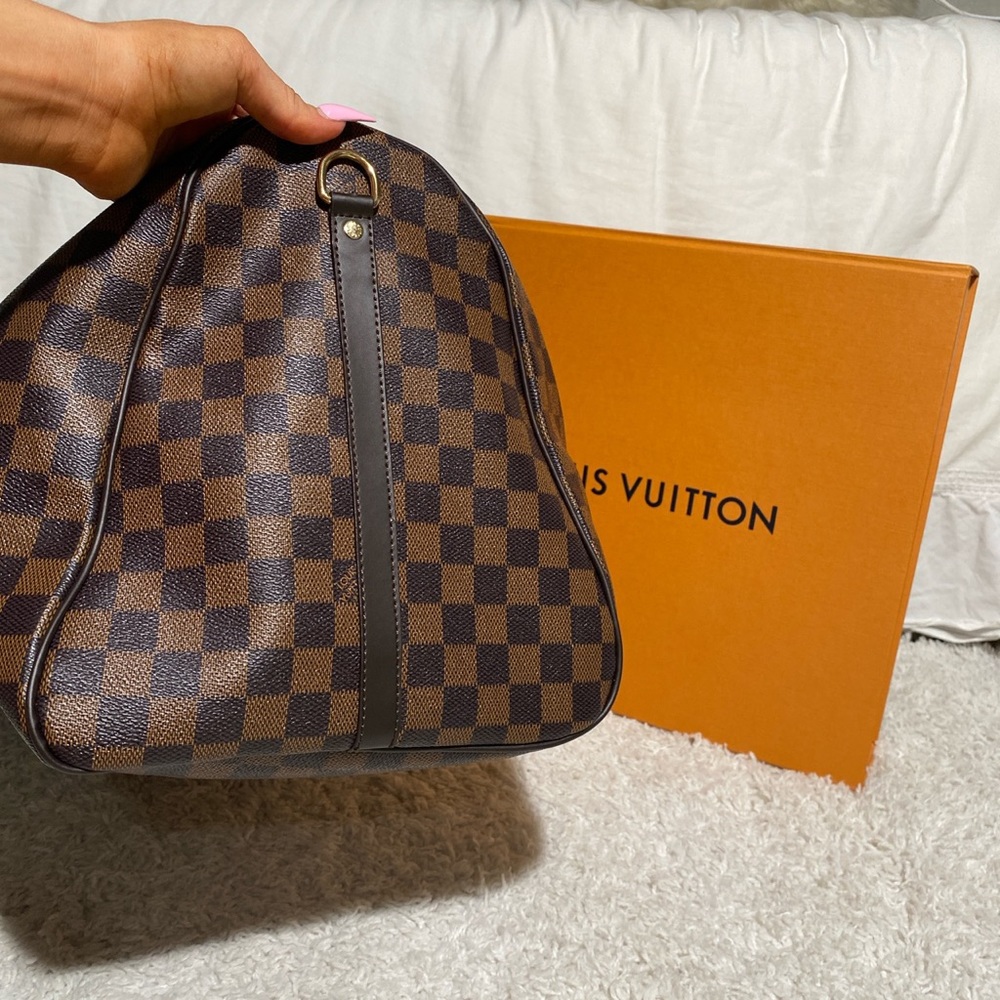 checkered large bag